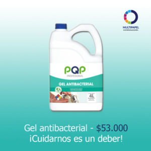Gel antibacterial PQP